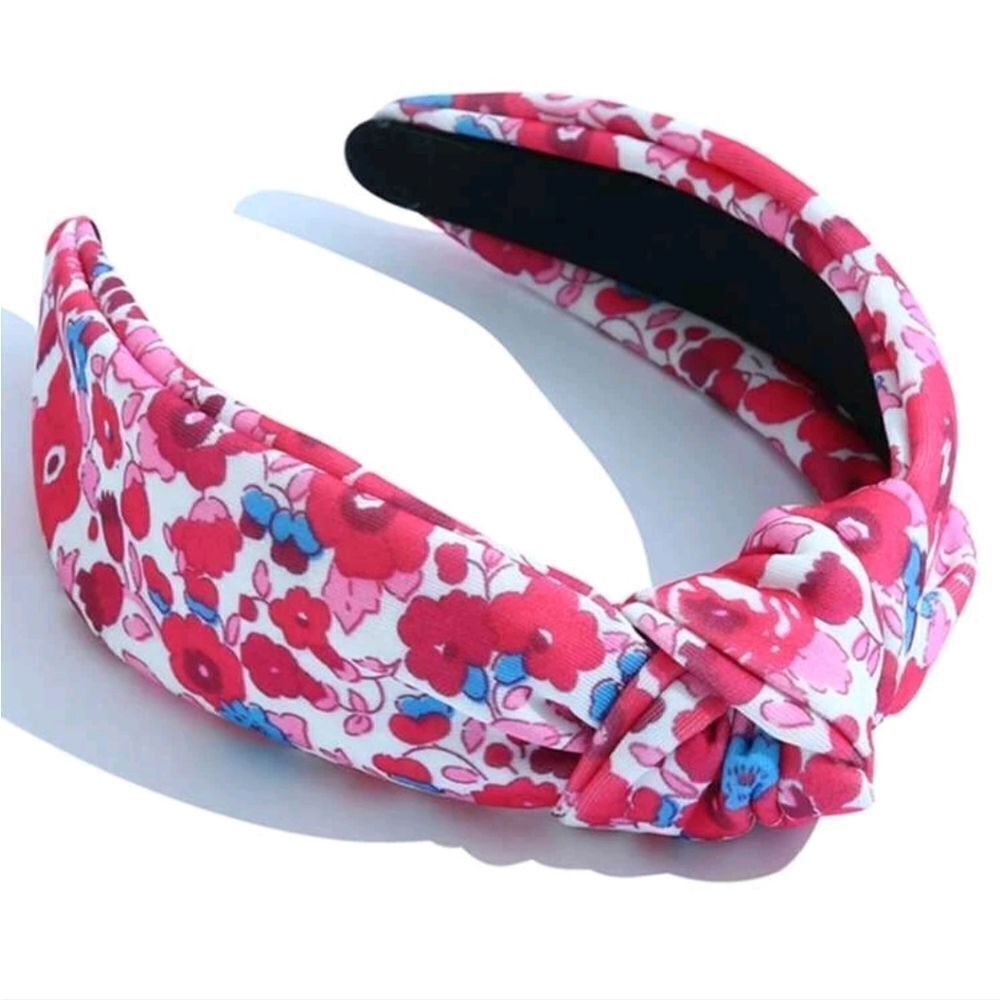 Pink Floral Headband